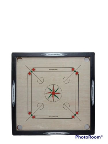 Carrom Board Medium Size Silver
