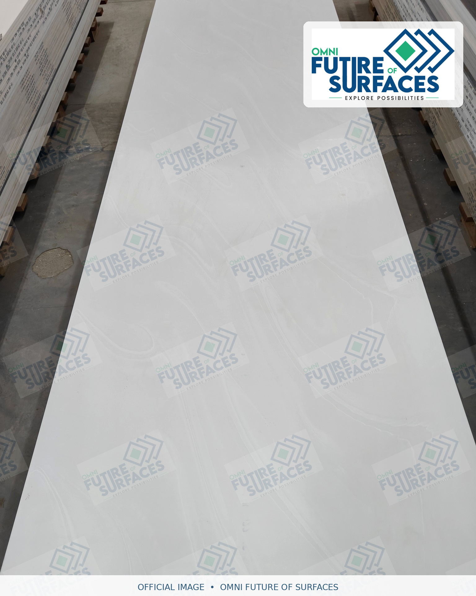 Corian Solid Surface Venaro White 12mm