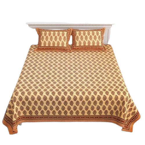 Cotton Printed Bed Sheet