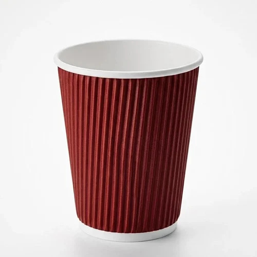 Disposable Ripple Paper Cup