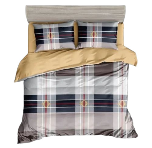 Multi Color Cotton Printed Bedsheet