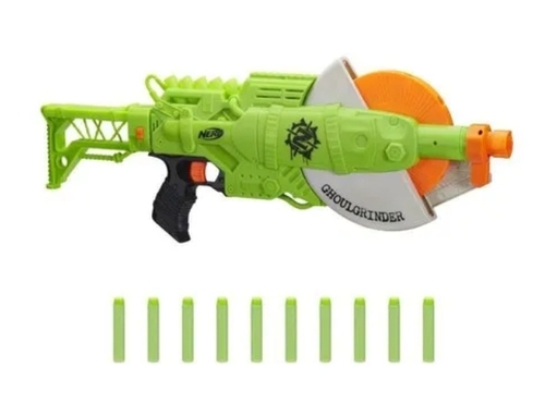 Nerf Zombie Strike Ghoulgrinder Blaster Gun