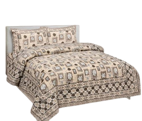 120 Tc Printed Bed Sheet
