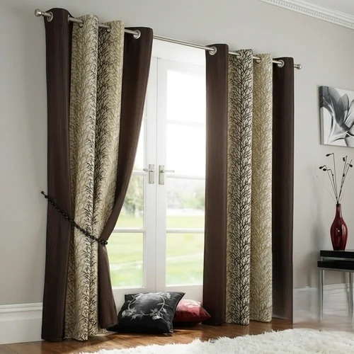 9 Ft Polyester Designer Curtain