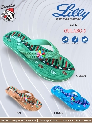 Ladies Slipper - Color: Mix