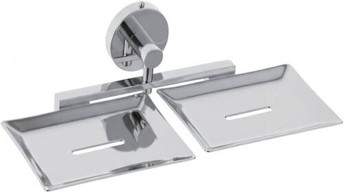 Long Lasting Stainless Steel Double Soap Dish