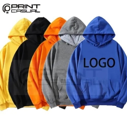 Plain Poly Cotton Hoodies
