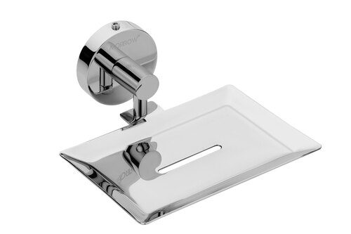 Rectangular Stainless Steel Single Soap Dish