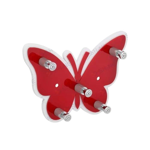 Red Acrylic Key Stand