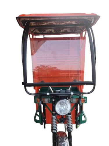 Red Passenger E Rickshaw