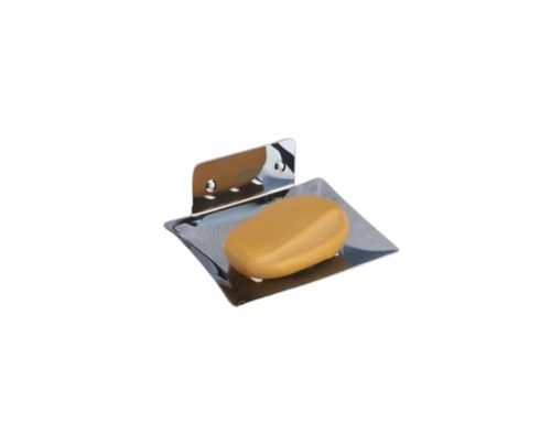 Square Stainless Steel Single Soap Dish