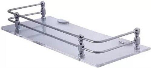 Stylist White Bathroom Acrylic Corner Shelf