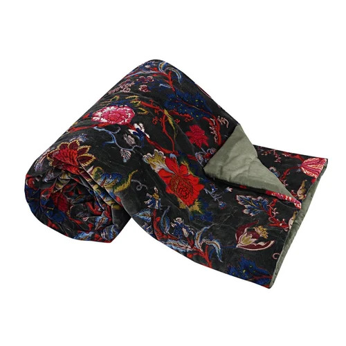 Tree Of Life Cotton Velvet Quilt