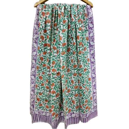 Multicolor Cotton Printed Sarongs