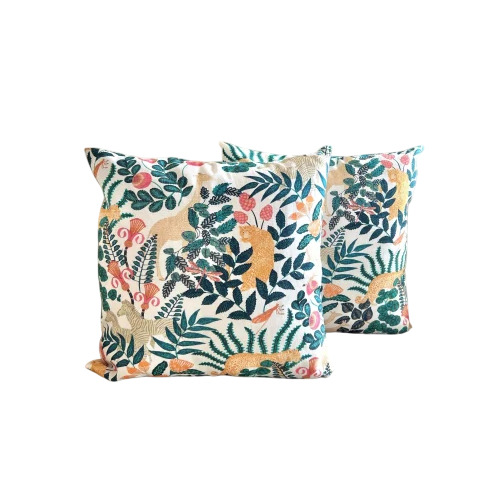 Printed Cotton Cushion Cover
