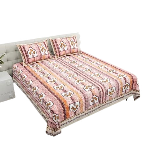 Designer Printed Double Bedsheet