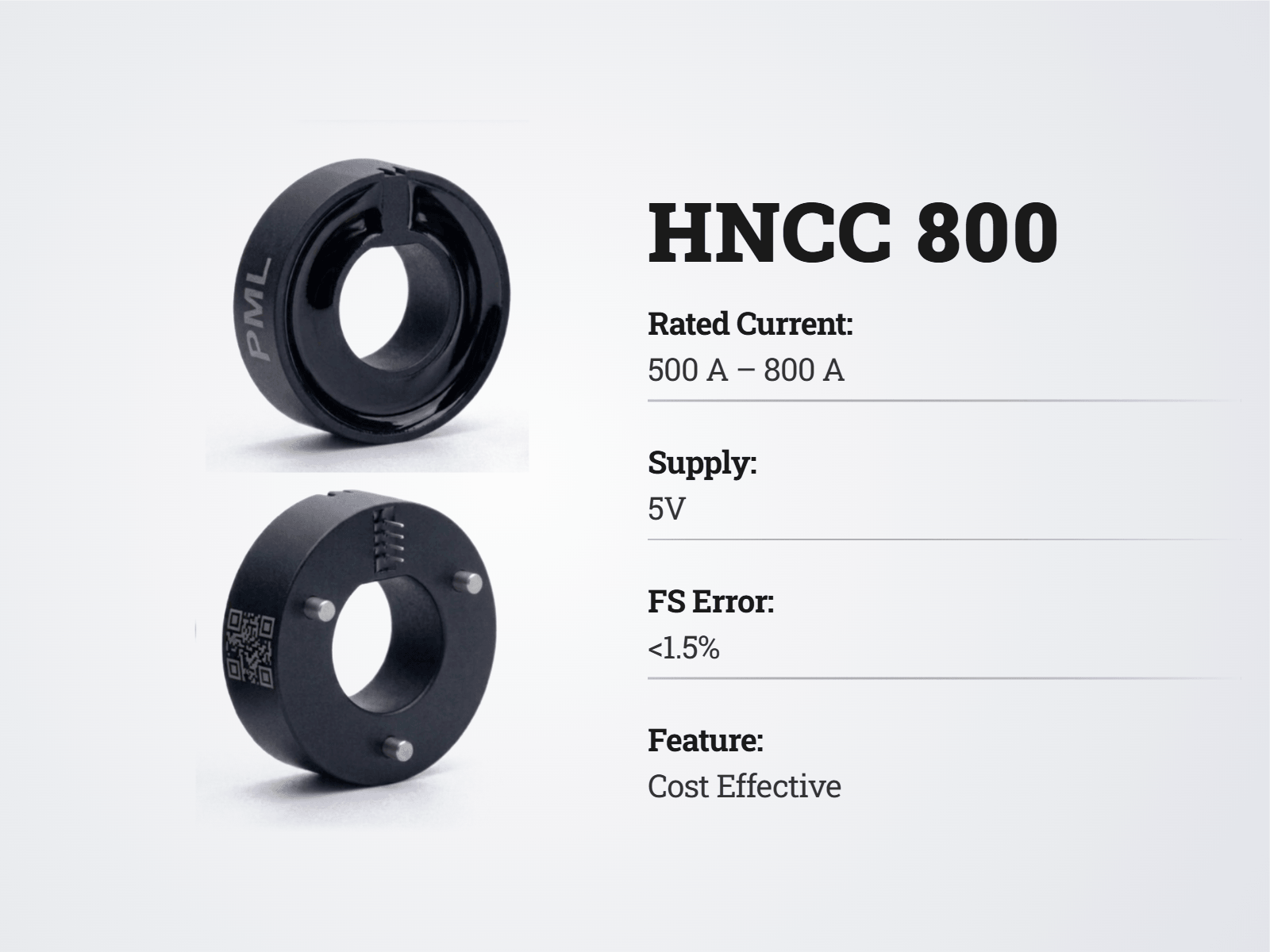 Hncc 800 Current Sensor - Application: Energy Sub-Metering