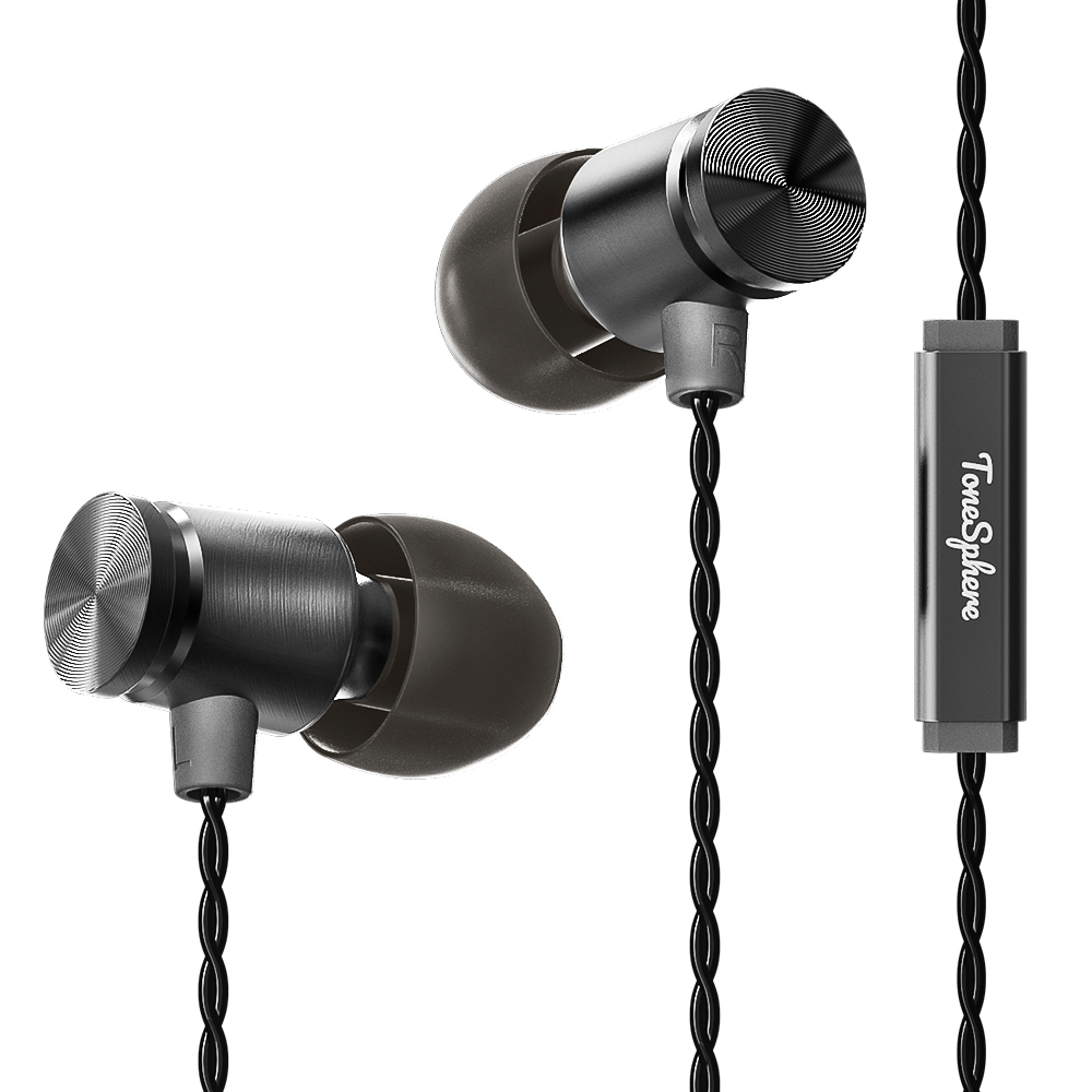 Tonesphere E30t Premium Wired Earphones With Titanium Driver Dac And Enc - Body Material: Aluminum Alloy