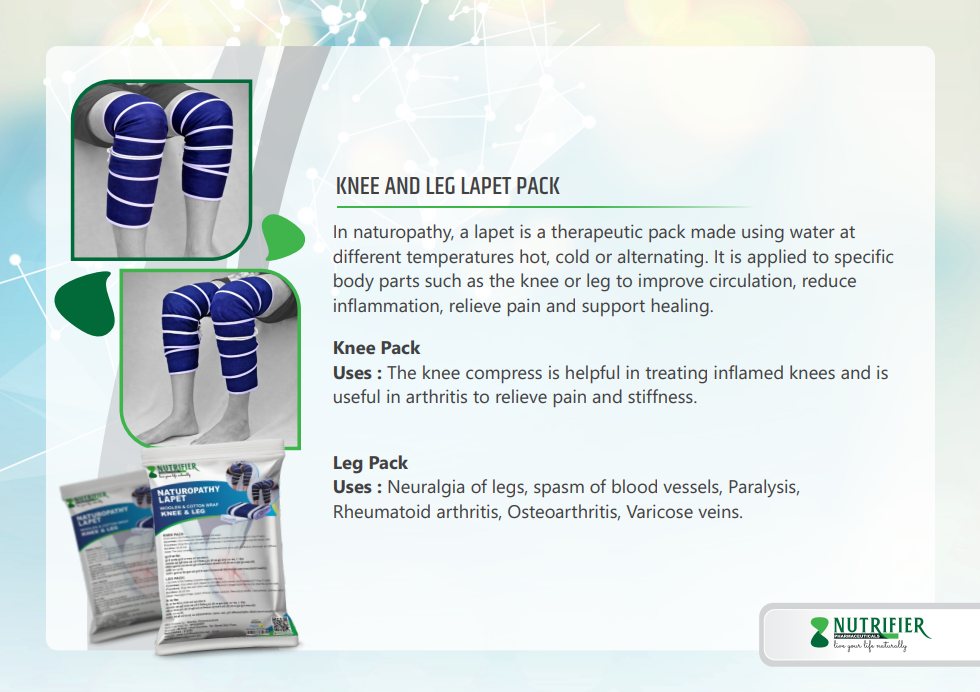 Hydrotherapy Pack For Knee