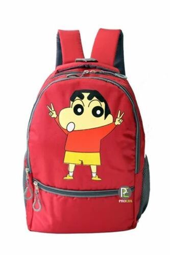 Polyester School Backpack - Capacity: 15 Ltr