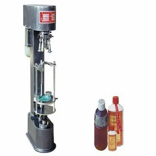 Semi-Automatic Aluminum Cap Screw Capping Machine