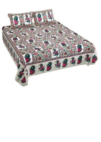 144 Tc Printed Double Bedsheets