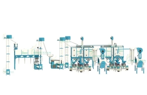 2000kg/Hr Fully Automatic Chakki Atta Plant