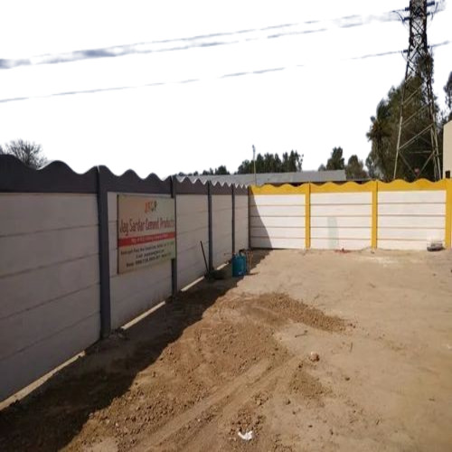 8 Feet Precast Boundary Wall
