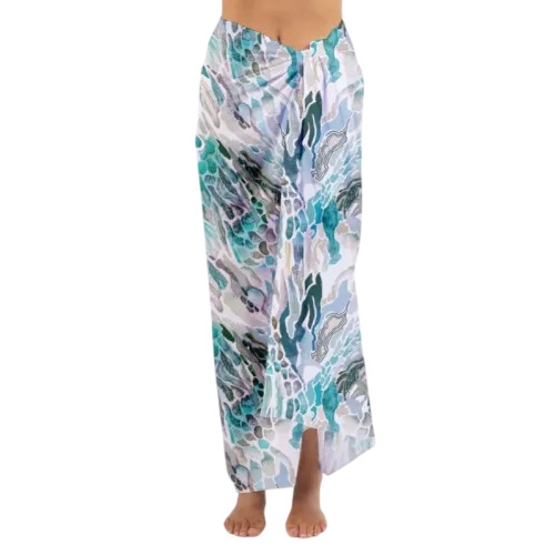 Digital Print Sarong - Color: Multicolor
