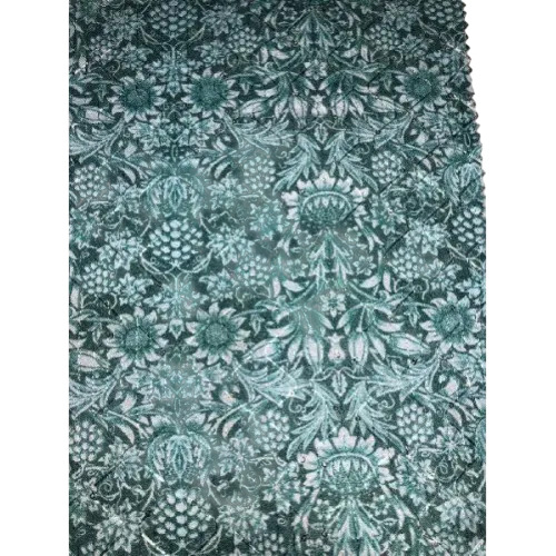 Multicolor Polyester Digital Printed Fabrics - Application: Garments