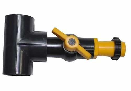 Pvc Tee With Ball Valve
