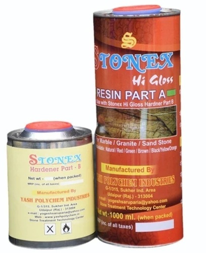 Stonex Hi Gloss Resin Hardener Set