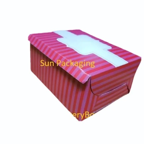 Duplex Pastry Box - Color: Pink
