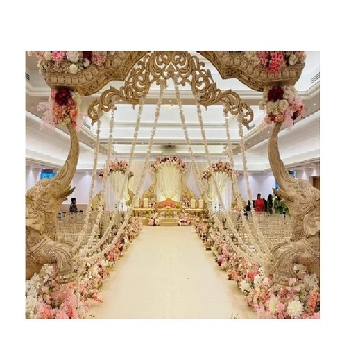 Fiber Maharaja Wedding Stage