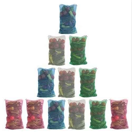 Multicolor Vegetable Mesh Bag