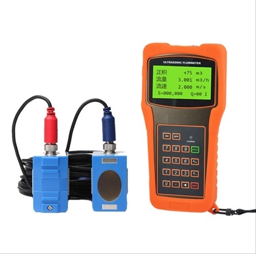 Portable Handheld Ultrasonic Flow Meter