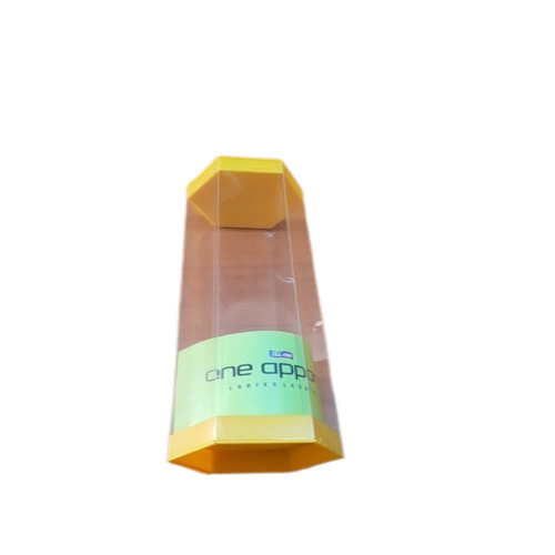 Transparent Pvc Hexagonal Colorful Cap Packaging Box
