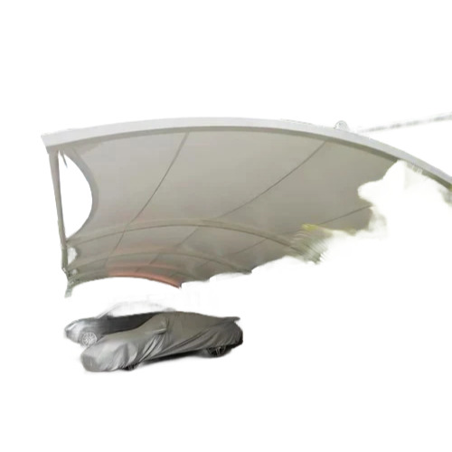White Tensile Roofing Shed