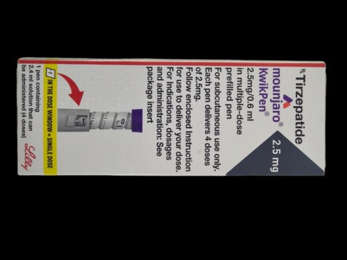 Branded Mounjaro 2.5mg Kwikpen Prefilled Pen