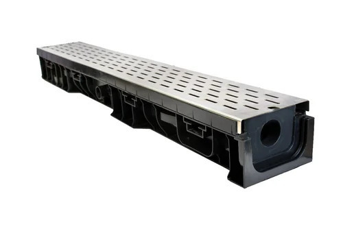 Hdpe Channel Drain With Gi Gratings