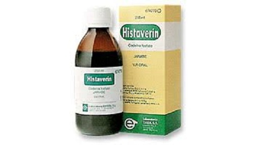 Histaverin 2mg Jarabe codeine syrup