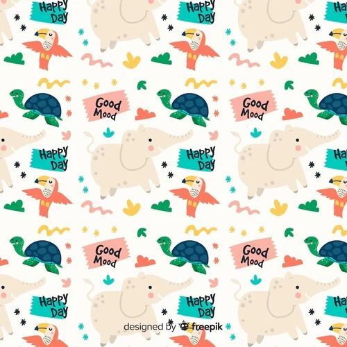 Kids Printed Cotton Fabric