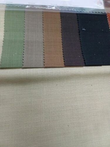 Pure Cotton Slub Lycra Dobby Fabric