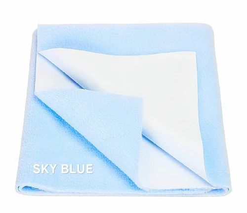Sky Blue Baby Dry Sheet Fabric