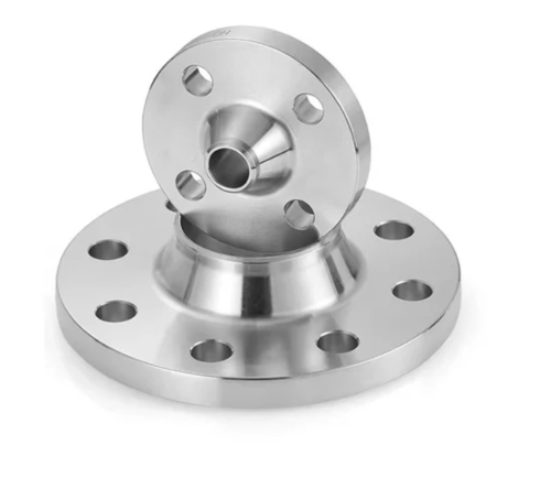 Stainless Steel 316L 3/4 Inch Silver Flanges - Corrosion Resistant, High Strength, Rust Resistant, Uniform Perforations