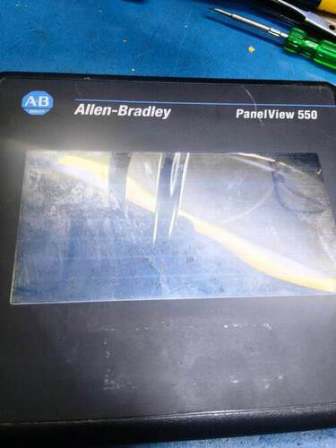 Allen-Bradley PanelView 550 HMI Operator Interface Terminal (5.5-inch Graphic Display, Industrial Panel Mount)