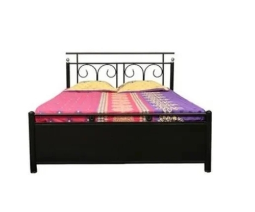 Black Wrought Iron Double Bed