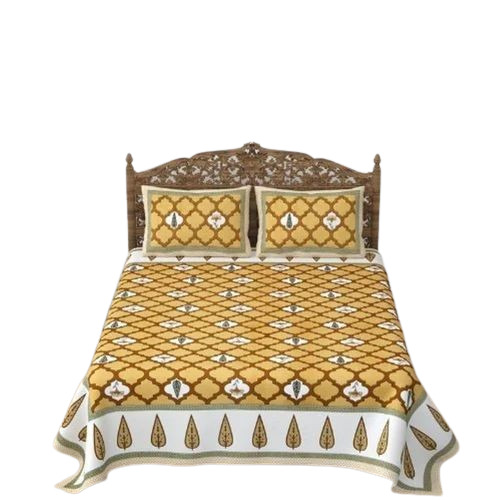 Designer Printed Double Bedsheet