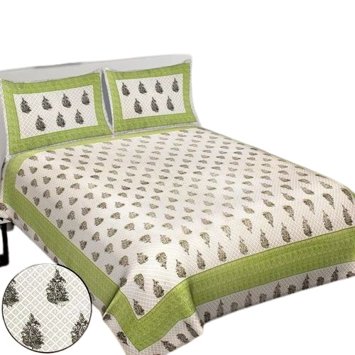 King Size Cotton Designer Bed Sheet