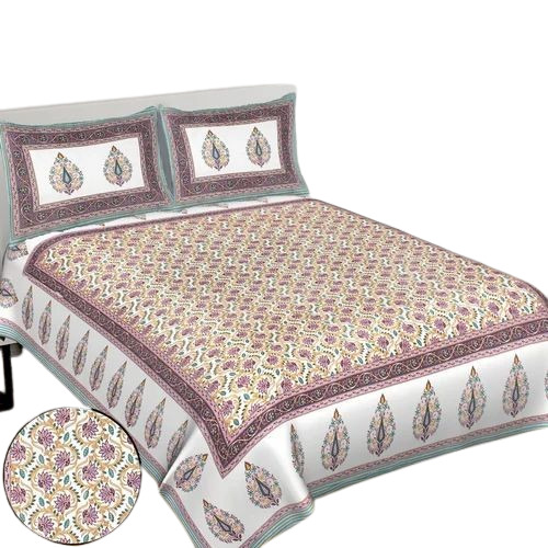 King Size Fancy Printed Bedsheets